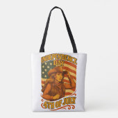 Onafhankelijkheidsdag Tote Bag (Achterkant)