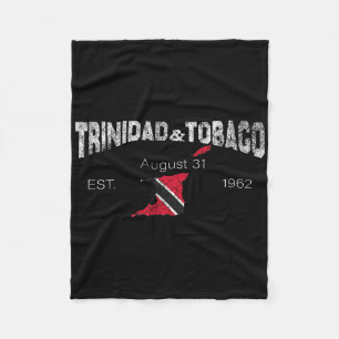 Onafhankelijkheidsdag Trinidad en Togo  Fleece Deken