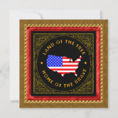 Onafhankelijkheidsdag Uitnodiging (Voorkant)