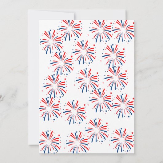 Onafhankelijkheidsdag uitnodiging (Achterkant)