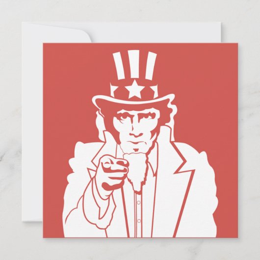 Onafhankelijkheidsdag Uitnodiging (Voorkant)