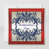 Onafhankelijkheidsdag Uitnodiging (Voorkant)