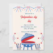 Onafhankelijkheidsdag uitnodiging (Voorkant)