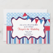 Onafhankelijkheidsdag Uitnodiging (Voorkant)