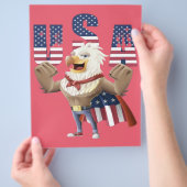 onafhankelijkheidsdag usa flyer (Hand)