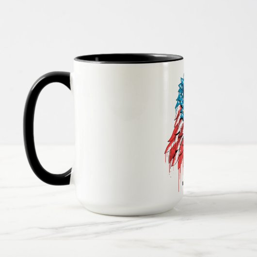 Onafhankelijkheidsdag van USA Coffee Mok (Links)