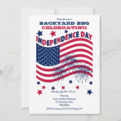 Onafhankelijkheidsdag vierde juli - Wachten op vla Kaart (Voorkant)