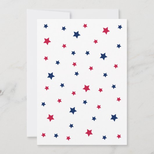 Onafhankelijkheidsdag vierde juli - Wachten op vla Kaart (Achterkant)