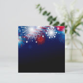 **ONAFHANKELIJKHEIDSDAG VIEREN** UITNODIGING (Staand voorkant)