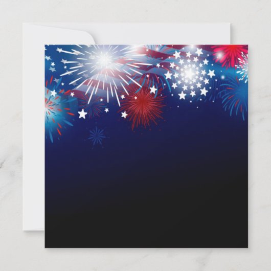 **ONAFHANKELIJKHEIDSDAG VIEREN** UITNODIGING (Voorkant)