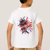 Onafhankelijkheidsdag viering t-shirt (Achterkant)