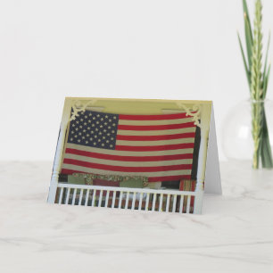 Onafhankelijkheidsdag vlag - Martha's wijntuin Kaart