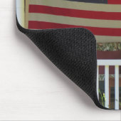 Onafhankelijkheidsdag vlag - Martha's wijntuin Muismat (Hoek)