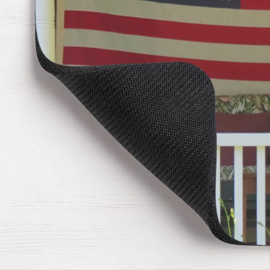 Onafhankelijkheidsdag vlag - Martha's wijntuin Muismat (Hoek)