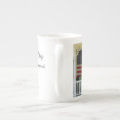 Onafhankelijkheidsdag vlag - Martha's wijntuin Porselein Kop (Achterkant)