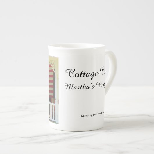 Onafhankelijkheidsdag vlag - Martha's wijntuin Porselein Kop (Voorkant rechts)