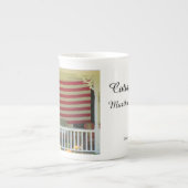 Onafhankelijkheidsdag vlag - Martha's wijntuin Porselein Kop (Voorkant)