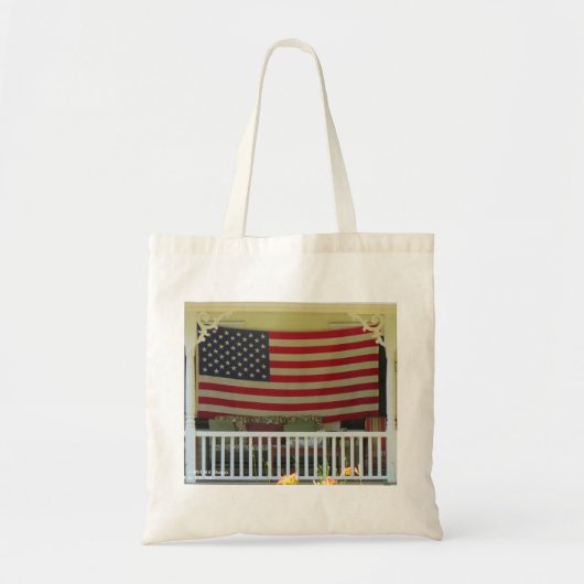 Onafhankelijkheidsdag vlag - Martha's wijntuin Tote Bag (Voorkant)