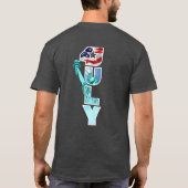 Onafhankelijkheidsdag | Volwassene T-shirt (Achterkant)