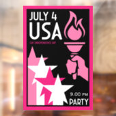 Onafhankelijkheidsdag voor homo's raamsticker (Vel 2)