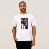 Onafhankelijkheidsdag voor homo's t-shirt (Voorkant volledig)