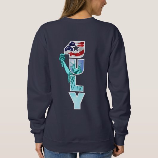 Onafhankelijkheidsdag | Vrouwen Trui (Achterkant)