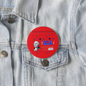 Onafhankelijkheidsdag VS Ronde Button 7,6 Cm (In situ)