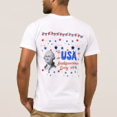 Onafhankelijkheidsdag VS T-shirt (Achterkant)