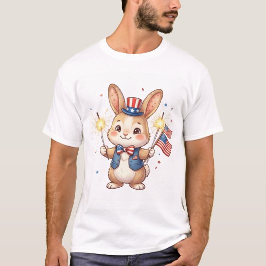 Onafhankelijkheidsdag VS T-shirt (Voorkant)
