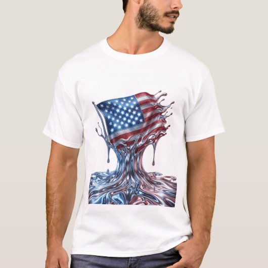 Onafhankelijkheidsdag VS T-shirt (Voorkant)