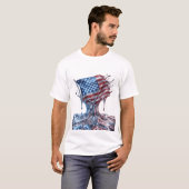 Onafhankelijkheidsdag VS T-shirt (Voorkant volledig)