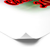 Onafhankelijkheidsengel viert voetbal op een perfect poster (Hoek)