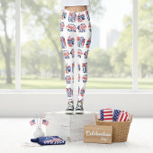 Onafhankelijkheidsgeest Leggings van 4 juli