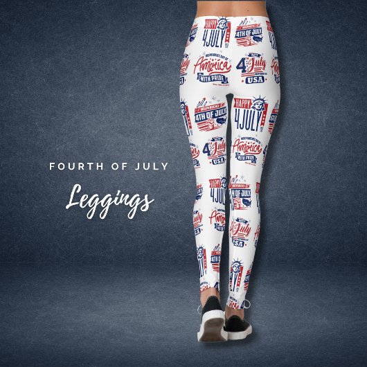 Onafhankelijkheidsgeest Leggings van 4 juli