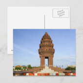 Onafhankelijkheidsmonument in Phnom Penh Briefkaart (Voorkant / Achterkant)