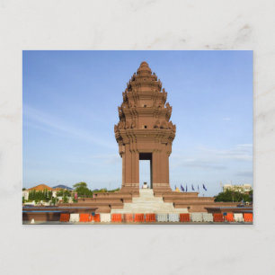 Onafhankelijkheidsmonument in Phnom Penh Briefkaart