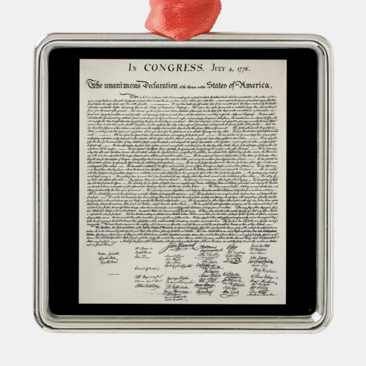 Onafhankelijkheidsorganisatie Metalen Ornament (Voorkant)