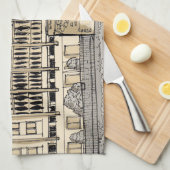 Onafhankelijkheidspaleis Saigon Vietnam Theedoek (Quarter Fold)