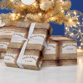 Onafhankelijkheidsverklaring 📜 1776 Huwelijk Cadeaupapier