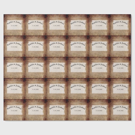 Onafhankelijkheidsverklaring 📜 1776 Huwelijk Cadeaupapier (Vlak)