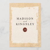 Onafhankelijkheidsverklaring 📜 1776 programmakaart (Voorkant)