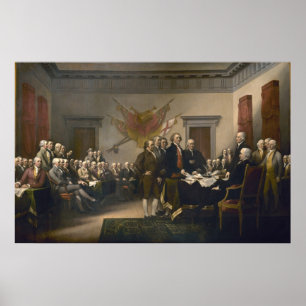Onafhankelijkheidsverklaring - 1819 poster