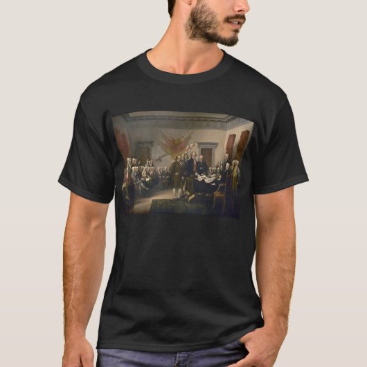 Onafhankelijkheidsverklaring - 1819 t-shirt (Voorkant)