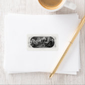 Onafhankelijkheidsverklaring: $ 2 Bill, Etsen Etiket (Insitu)