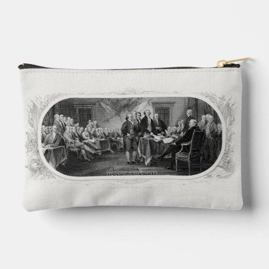 Onafhankelijkheidsverklaring: $ 2 Bill, Etsen Etui (Achterkant)