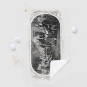 Onafhankelijkheidsverklaring: $ 2 Bill, Etsen Golfhanddoek (Insitu)