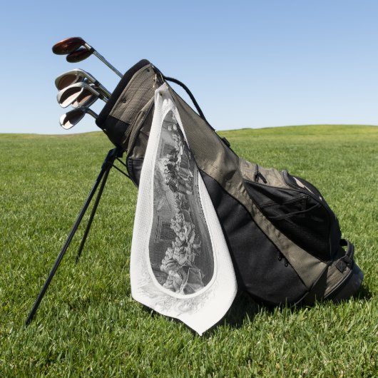 Onafhankelijkheidsverklaring: $ 2 Bill, Etsen Golfhanddoek (Groen)