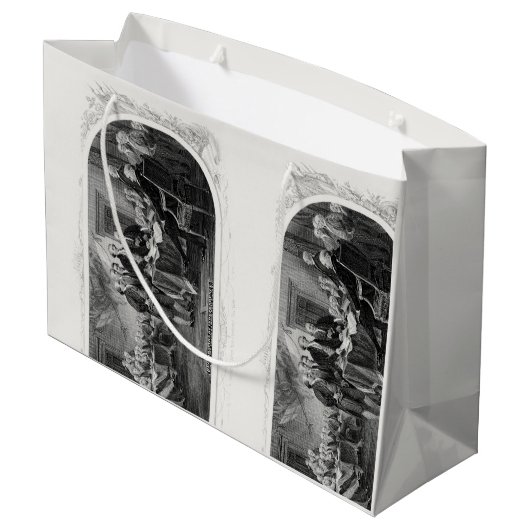 Onafhankelijkheidsverklaring: $ 2 Bill, Etsen Groot Cadeauzakje (Achterkant Gekanteld)