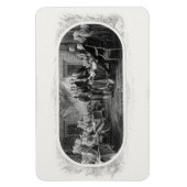 Onafhankelijkheidsverklaring: $ 2 Bill, Etsen Magneet (Verticaal)