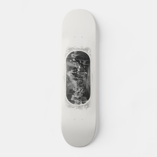 Onafhankelijkheidsverklaring: $ 2 Bill, Etsen Persoonlijk Skateboard (Voorkant)